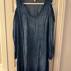 Cloth&Stone denim dress from Anthropologie - Blue Denim Women's Dress - size M
